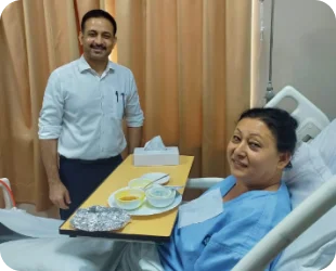 happy patient
