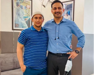 happy patient