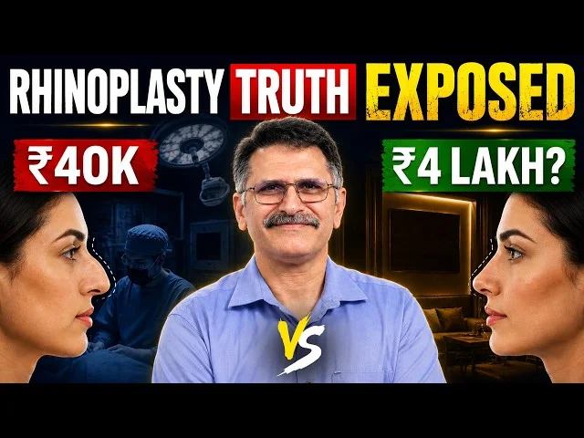 Rhinoplasty Surgery Cost | ₹40,000 vs ₹4 Lakh – What’s the Real Difference? | Langersculpt Clinic