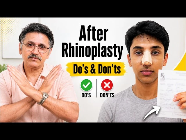 Rhinoplasty Recovery Explained: Complete Aftercare Guide for Faster Healing | Dr. Vijay Langer